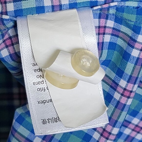 Vineyard Vines Performance Classic Fit Tucker Plaid Shirt. Size XS - Picture 6 of 8